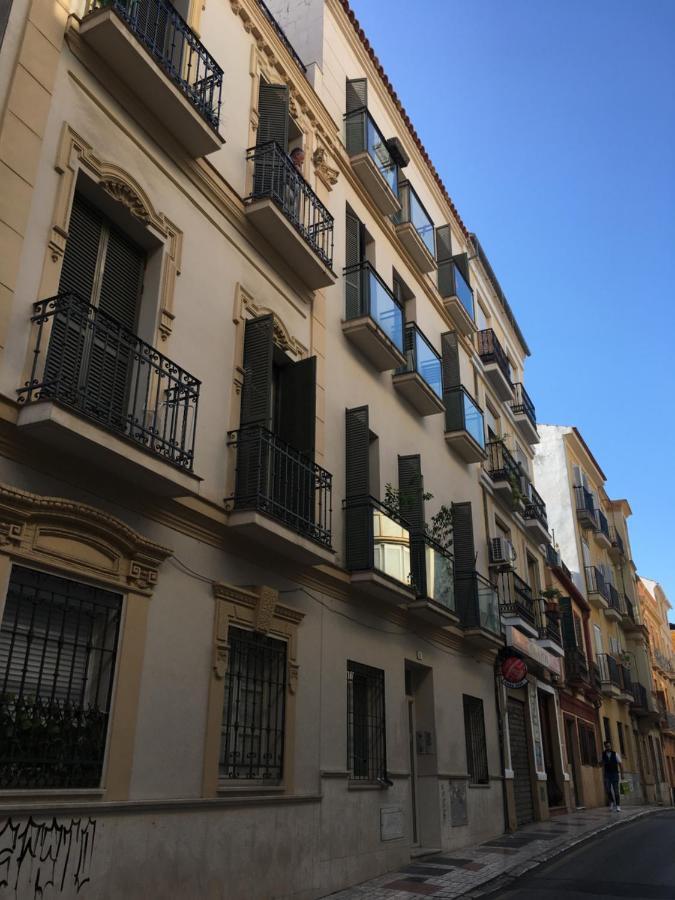 Modern Studio Flat Close To Plaza Merced Malaga Bagian luar foto